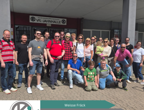 Viel Freude hatte die Weisse Fräck bei ihrer jährlichen Frühlingswanderung in Bad Kreuznach