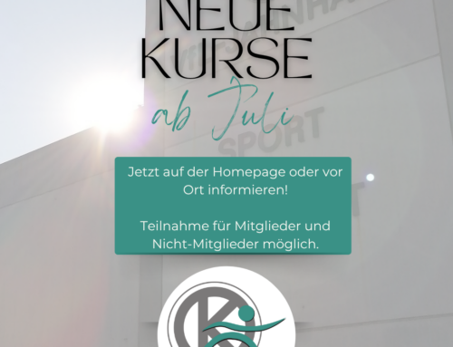 Neue Kurse ab Juli 2025