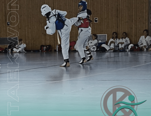 erfolgreiche Gürtelprüfung im Taekwondo