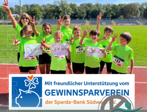 Leichtathletik freut sich über Spende