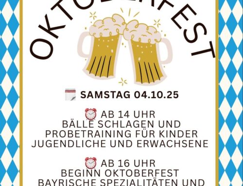 Oktoberfest bei der Tennisabteilung des VfL 1848 Bad Kreuznach