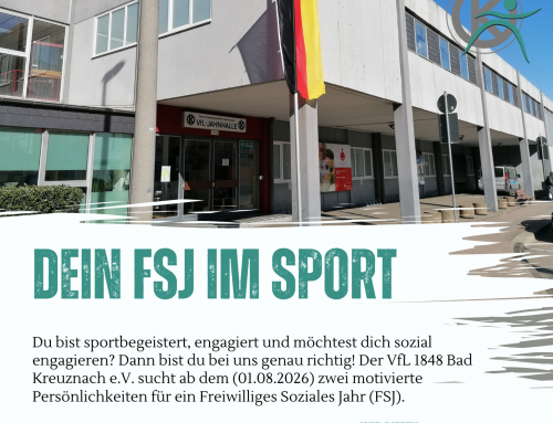 Dein FSJ im VfL 1848 Bad Kreuznach e.V.