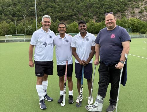 Traumdebüt in der Herren-Hockeymannschaft
