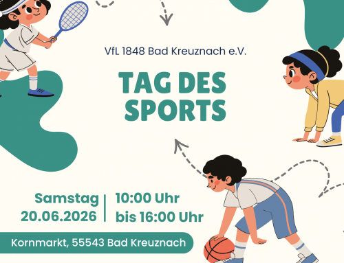 Der „Tag des Sports“ rückt immer näher…