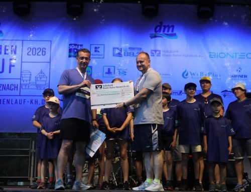 Weisse Fräck und Leichtathletik beim Firmenlauf 2026
