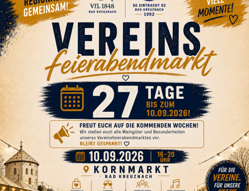 ⏳ Noch 27 Tage bis zum Vereinsfeierabendmarkt! 🍷✨