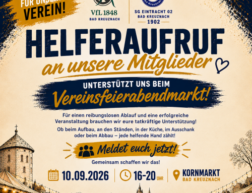 Ohne euch geht’s nicht! – Helfer gesucht! 💙💛