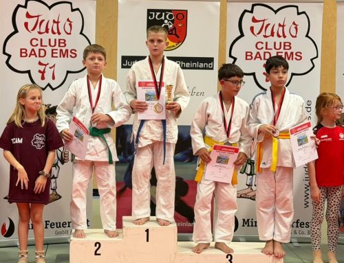 Gold und Bronze für VfL Judoka Dusan Stupar beim Jubiläumsturnier in Bad Ems
